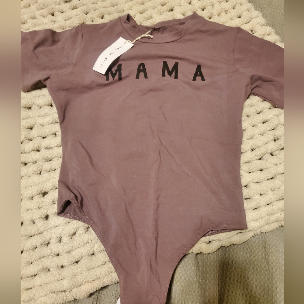 Ford and Wyatt Violet Mama bodysuit NWT M